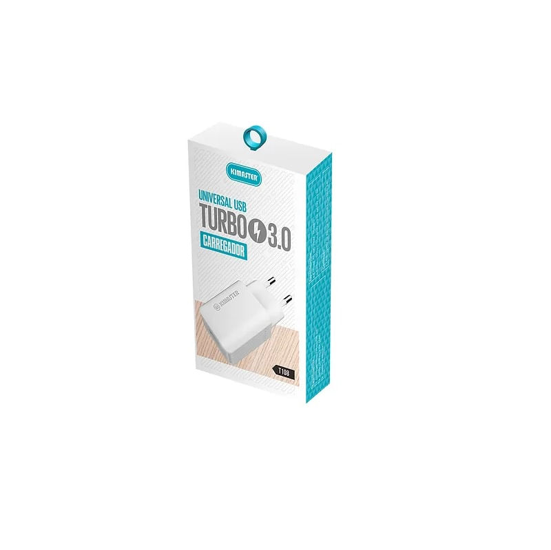 carregador-universal-usb-turbo-3.0-kimaster-t108b