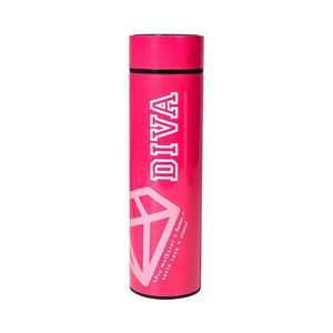 Garrafa Térmica Sensor De Temperatura 400ml Diva College Uatt?