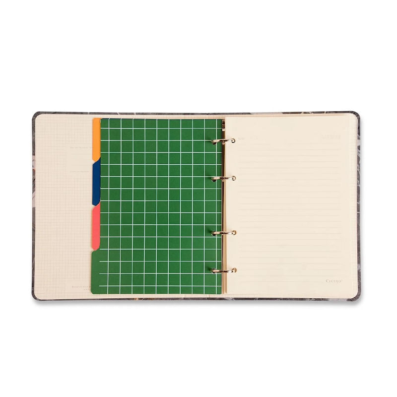 caderno-criativo-argolado-office-duo-polen-pautado-pontado-a5-flores-off-white-cicero