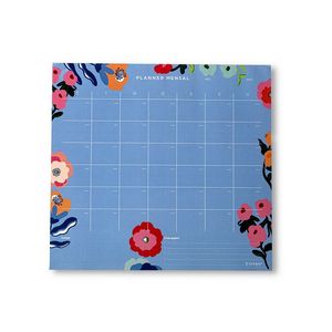 Planner Permanente Bloco Pólen Mensal 29x27cm Flores Cicero
