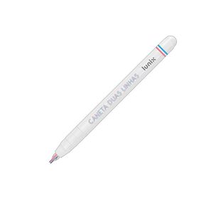 Caneta Duas Linhas Lunix Tilibra 01un