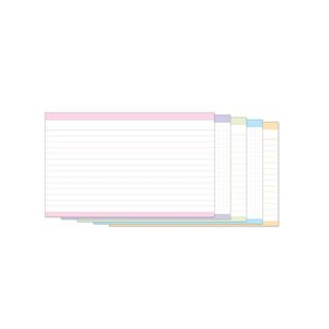Ficha Colors N°3 5x8 50F Tilibra