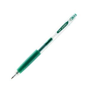 Caneta Gel Retrátil 0,7mm Pop Lol Verde Metálico Pilot