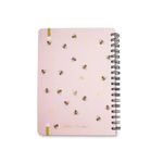 Caderno-Espiral-Pautado-17x24cm-Melissa-Colmeia-Cicero