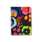 Caderno-Espiral-Polen-Pautado-17x24cm-Flores-Marinho-Cicero