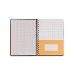 Caderno-Espiral-Polen-Pautado-17x24cm-Flores-Marinho-Cicero