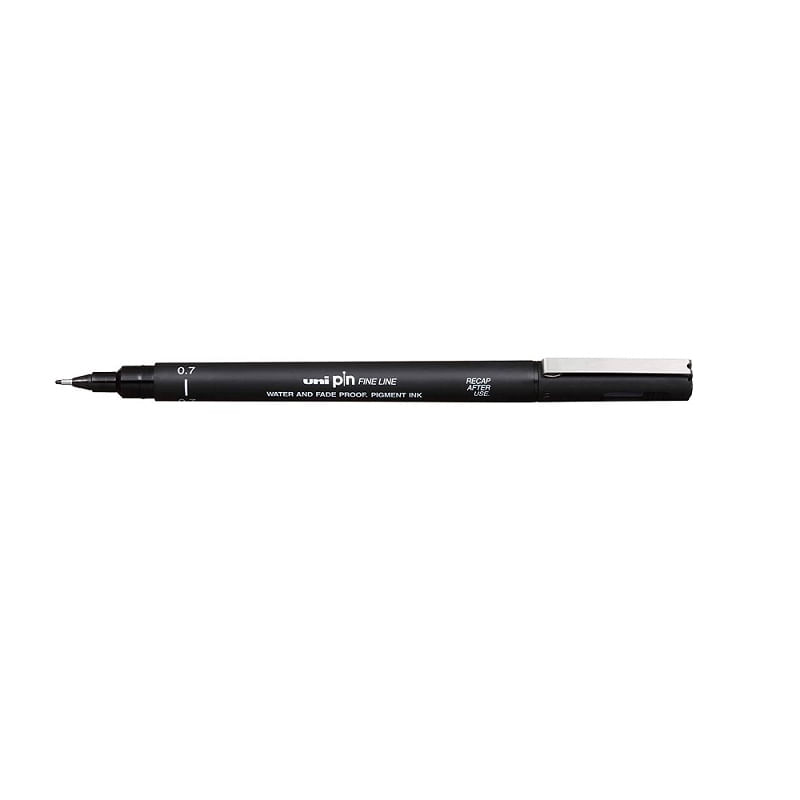 Caneta-Unipin-Fine-Line-0.7-Mm-Preto-Uni-Ball-Blister