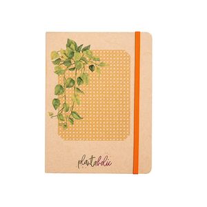 Caderno Plantaholic Pontilhado Capa Dura 80F 15cmx20cm Leoarte