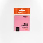 Bloco-Adesivo-Transparente-Rosa-76mmx76mm-50F-Jocar-Office