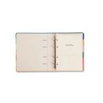 Caderno-Criativo-Argolado-Organizador-Ladrilhos-Pautado-17x24cm-Coracao-em-Molduras-Cicero