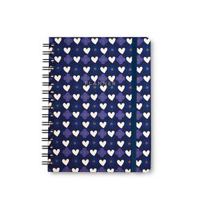 Planner Permanente Wire-o Ladrilhos Semanal Notas A5 Amor Florido Cicero