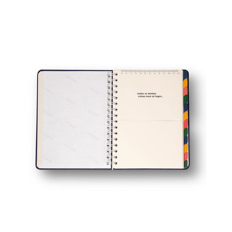 Planner-Permanente-Wire-o-Ladrilhos-Semanal-Notas-A5-Amor-Florido-Cicero-