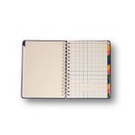 Planner-Permanente-Wire-o-Ladrilhos-Semanal-Notas-A5-Amor-Florido-Cicero-