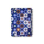 Caderno-Espiral-Ladrilhos-Pautado-17x24cm-Floral-Cicero-