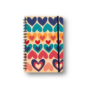 Caderno Espiral Brisa Pautado 17x24cm Romance Cicero