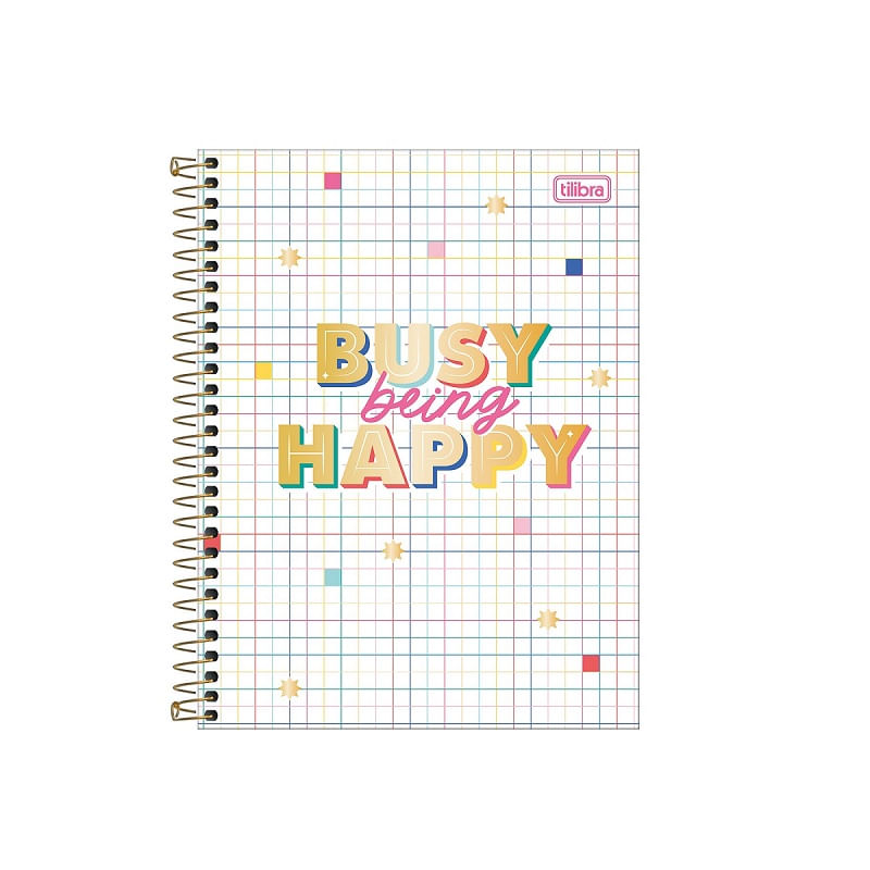 Caderno-Espiral-Capa-Dura-Colegial-1-Materia-Be-Nice-80F-Tilibra-