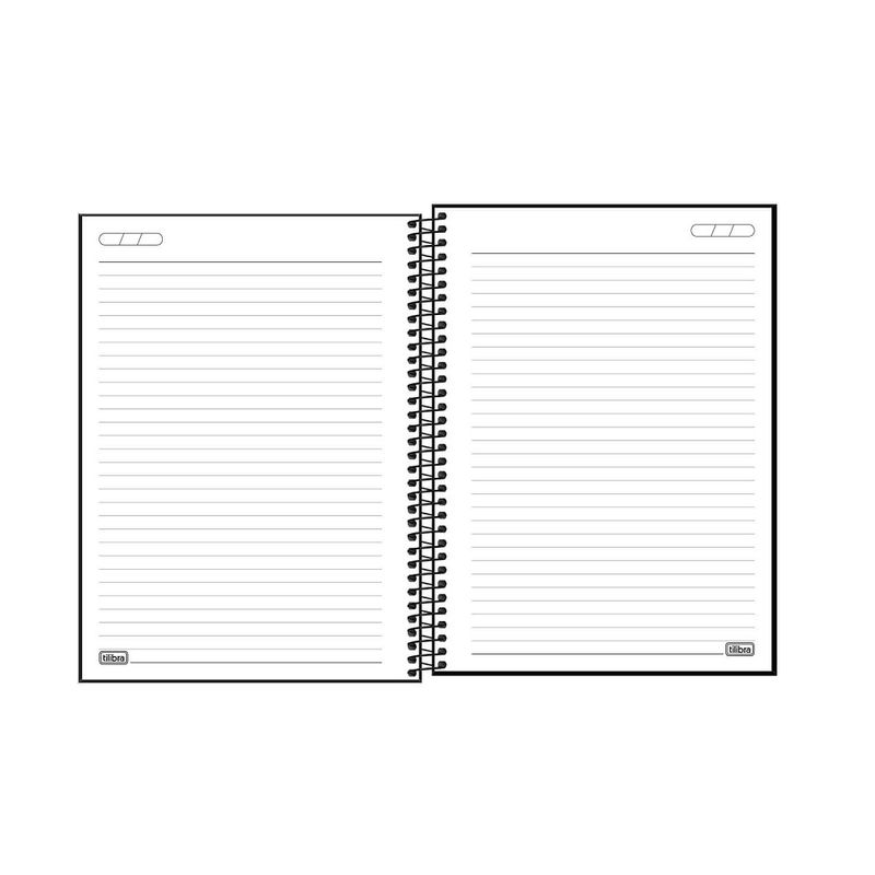 Caderno-Espiral-Capa-Plastica-Universitario-1-Materia-Neon-Preto-80F-Tilibra-