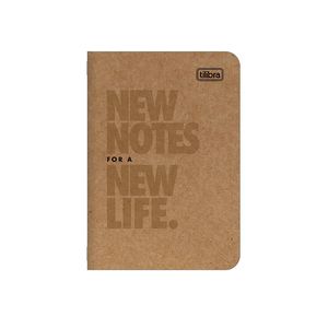 Caderneta Grampeada De Bolso Kraftwork 32F Tilibra