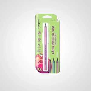 Lápis Infinito HB Color Rosa Newpen