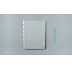 Caderno Azul Pastel Grande Caderno Inteligente CIGD4079