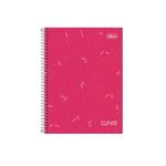 Caderno-Espiral-Capa-Dura-Colegial-10-Materias-Lunix-160F-Tilibra-