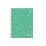 Caderno-Espiral-Capa-Dura-Colegial-10-Materias-Lunix-160F-Tilibra-