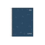 Caderno-Espiral-Capa-Dura-Colegial-10-Materias-Lunix-160F-Tilibra-