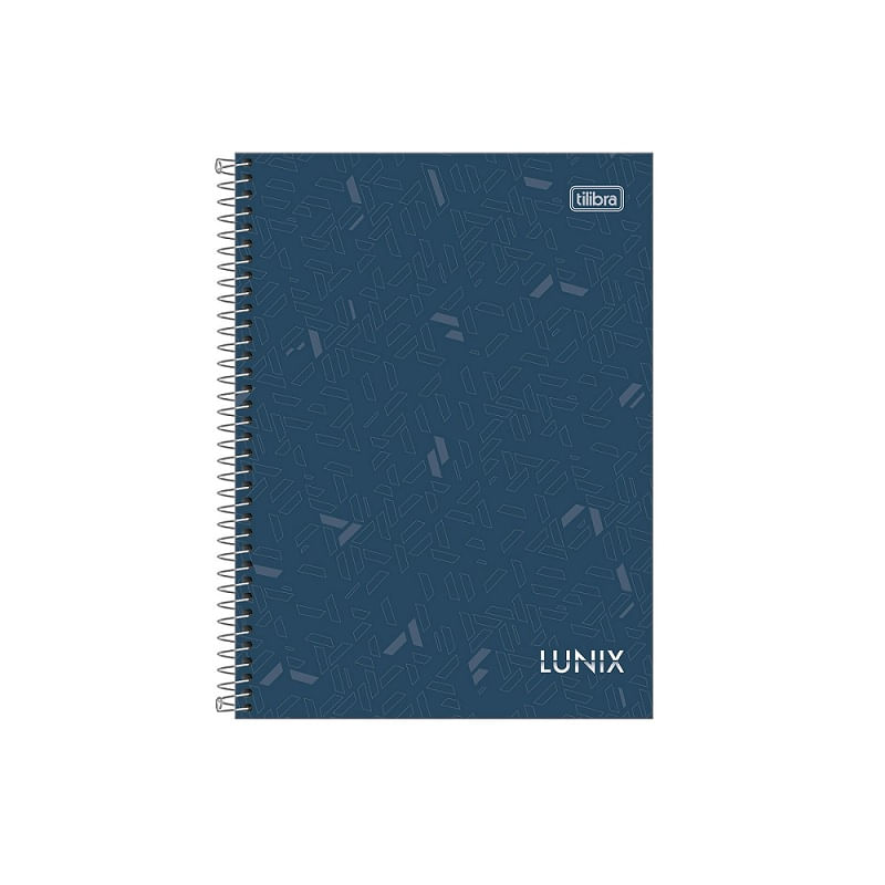 Caderno-Espiral-Capa-Dura-Colegial-10-Materias-Lunix-160F-Tilibra-