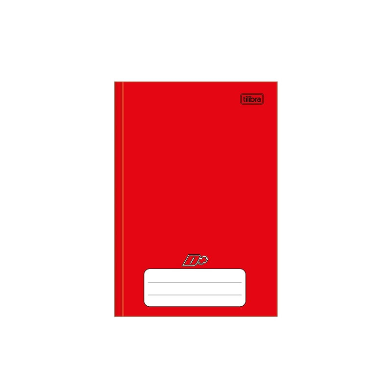 CADERNO-BROCHURA-CAPA-DURA-1-4-D--VERMELHO-48-FOLHAS