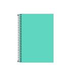 Caderno-Espiral-CP-Sem-Pauta-1-4-Neon-Turquesa-80F-Tilibra