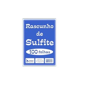Rascunho Sulfite 109,1x156mm 100 F Tamoio