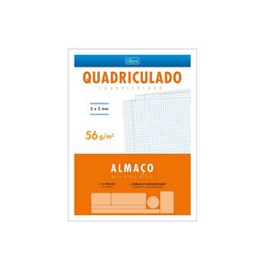 Almaço Quadriculado 5x5mm Académie 16 Folhas Tilibra