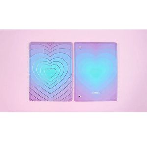 Capa E Contracapa Silver Love Grande Caderno Inteligente CICG4130