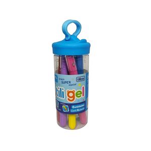 Giz Retrátil Tili Gel 6 Cores Tilibra