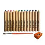 kit-lapis-de-cor-13-cores-jumbo-4-em-1-c-apontador-e-pincel-leo-leo