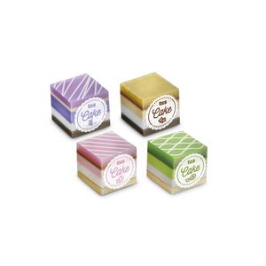Borracha Cake Holic Fofurices Cores E Cheiros Sortidos Tris 01un