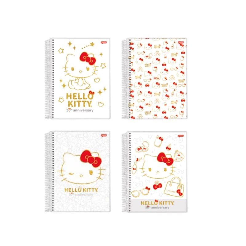 caderno-espiral-universitario-cd-80f-hello-kitty-50th-jandaia-01un