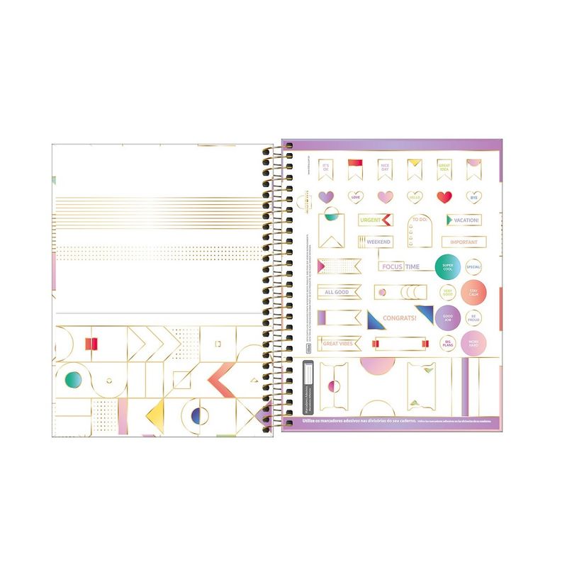 Caderno-Espiral-CD-Colegial-1-Materia-Midtown-80F-Tilibra