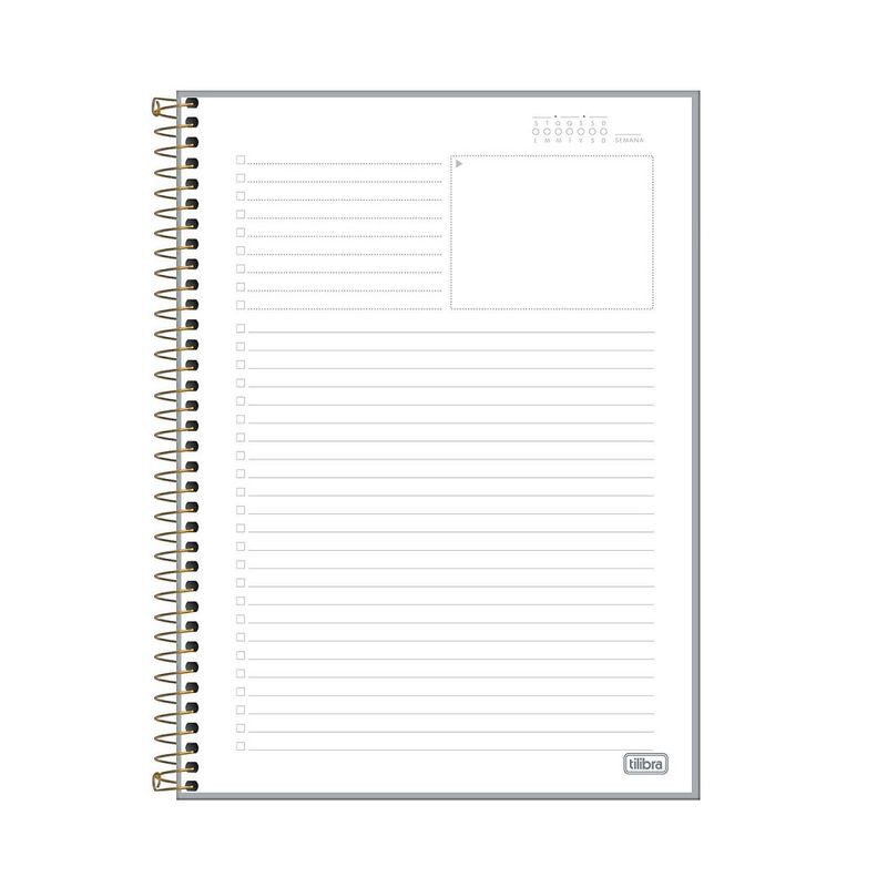 Caderno-Executivo-Secretaria-Espiral-CD-Universitario-Organizer-80F-Tilibra