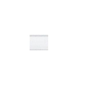 Fita Voil Com Ourela De Cetim 8mmx10m Cor 1 (Branco) Najar
