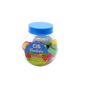 Borracha Mini Frutas 20un Fantasia Cis