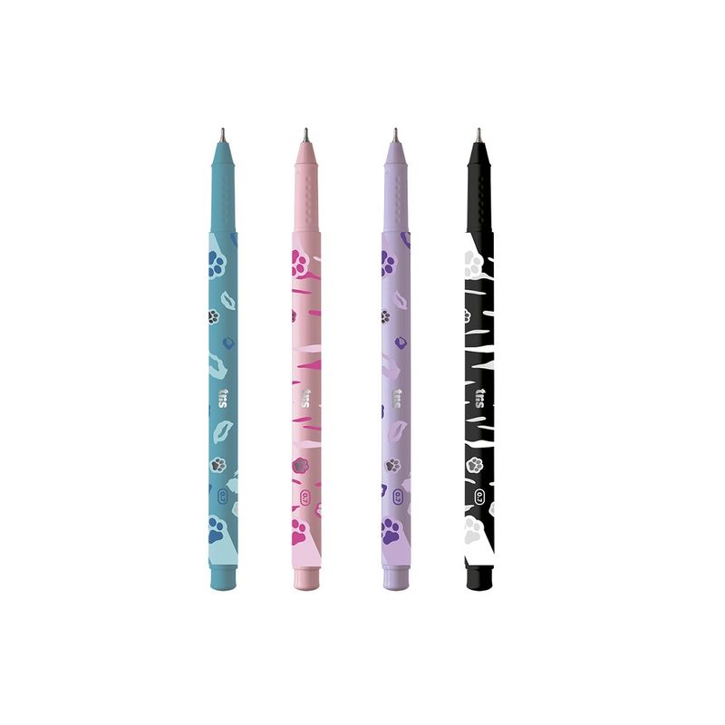 caneta-esferografica-holic-pets-0.7mm-4un-tris