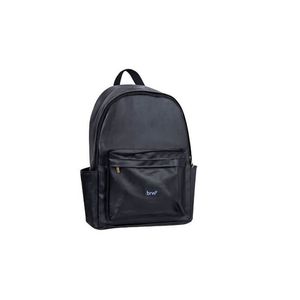 Mochila Escolar Preta Em Poliuretano MC0413 BRW