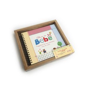 Álbum Do Bebê Palavra 21x23cm Fina Ideia 0073