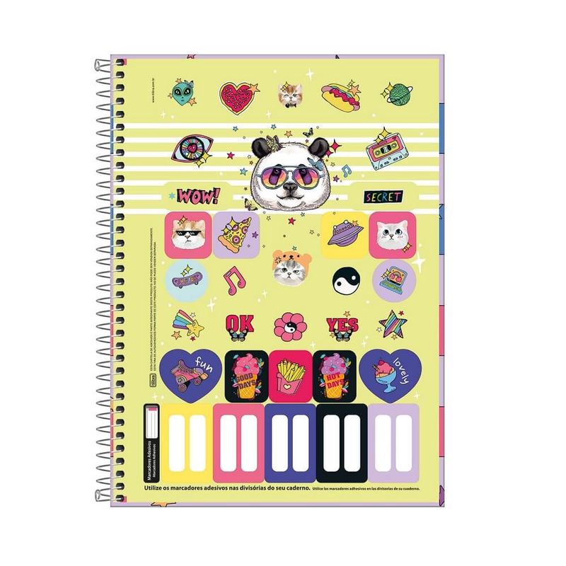 caderno-espiral-cd-universitario-10-materias-show-feminino-160f-tilibra