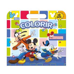 Álbum Para Colorir Maleta Mickey 8F Tilibra