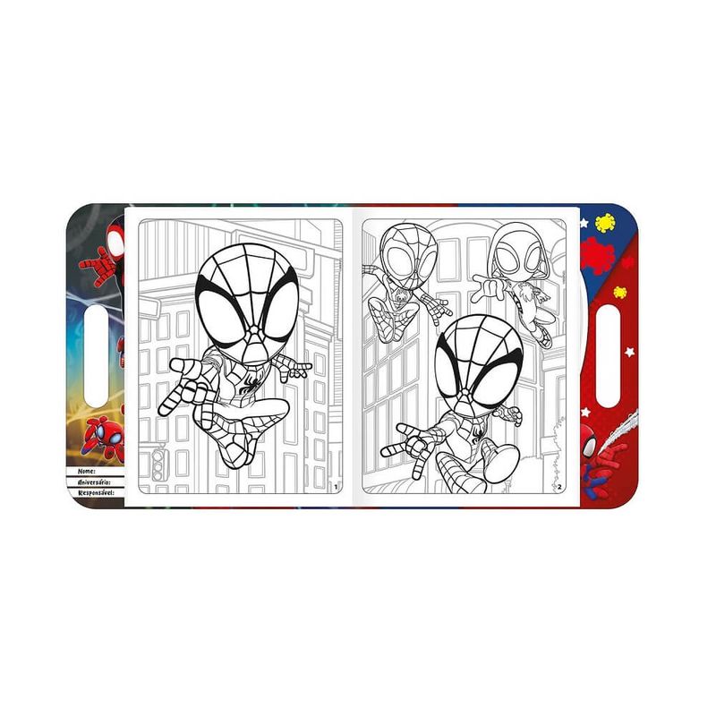album-para-colorir-maleta-spidey-8f-tilibra