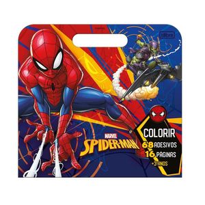 Álbum Para Colorir Maleta Spider-Man 8F Tilibra