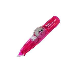 Fita Corretiva Correction Tape Rosa + Refil 5mmx6m Pentel