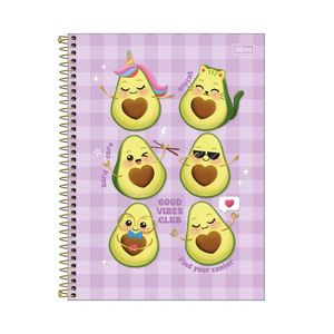 Caderno Espiral CD Universitário Abacute 80F Tilibra 01un